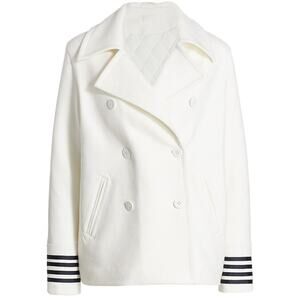 MOTHER Double-Breasted Nautical Peacoat- Ships Ahoy Size S